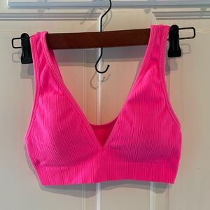 Pink sun and swim bralette